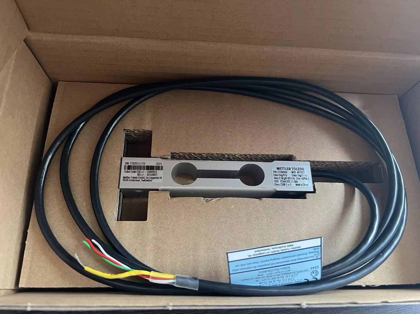 稱重傳感器量程（chéng）選擇