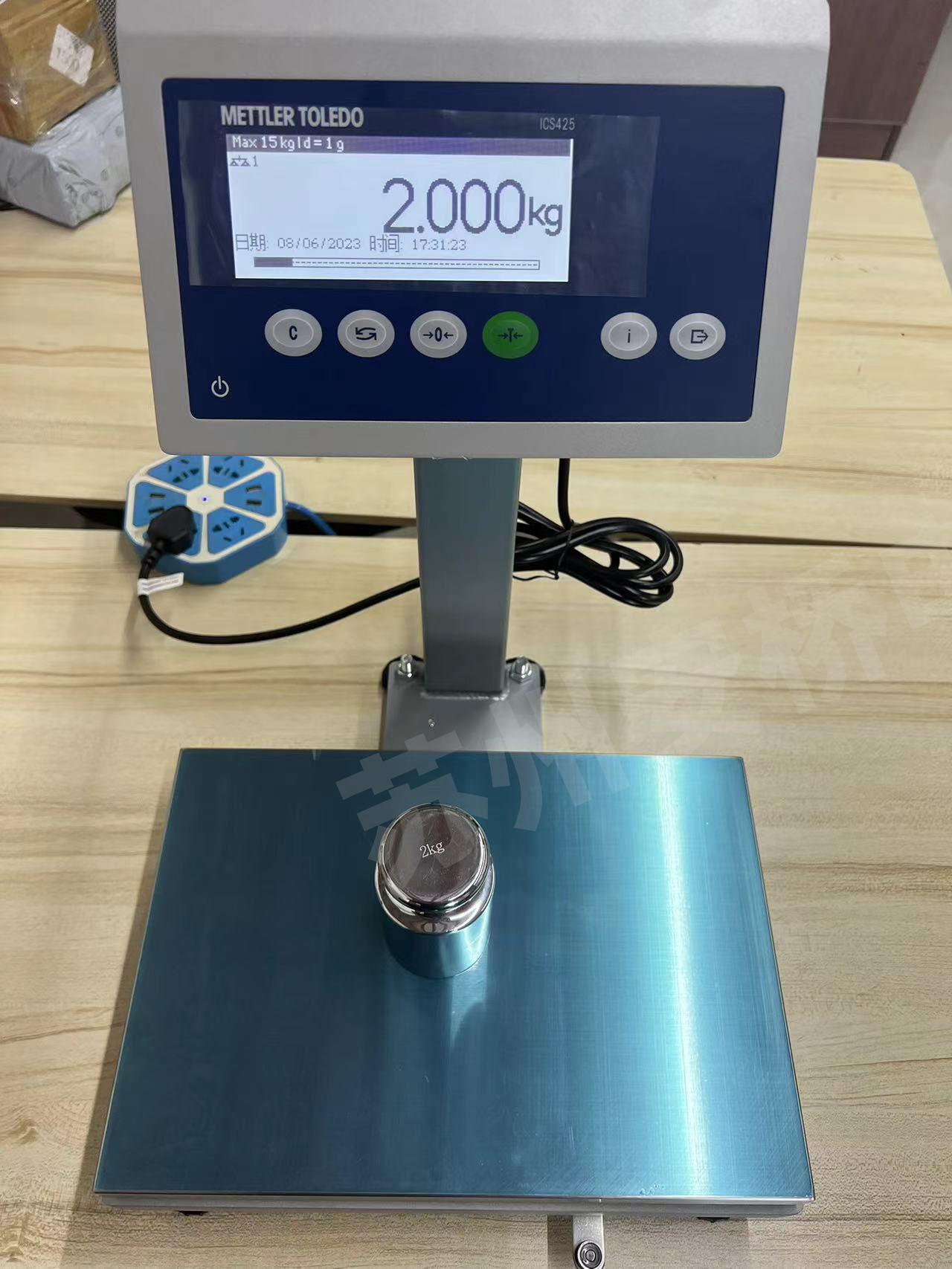 托利多電子秤調試